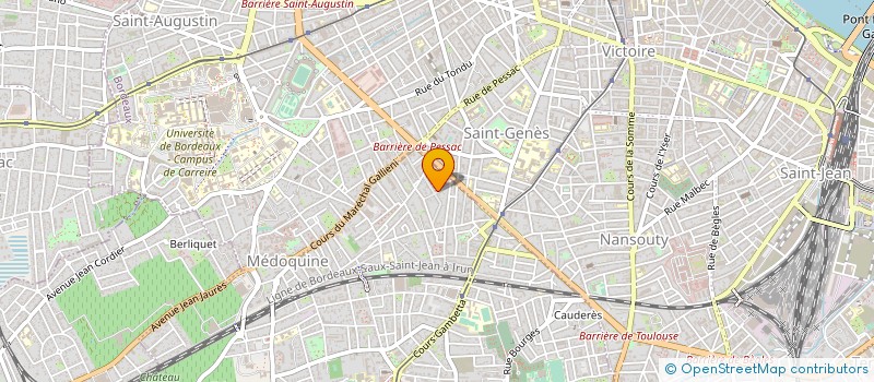 localisation de l'entreprise MONSIEUR ANTONIO LAMEIRA  TALENCE