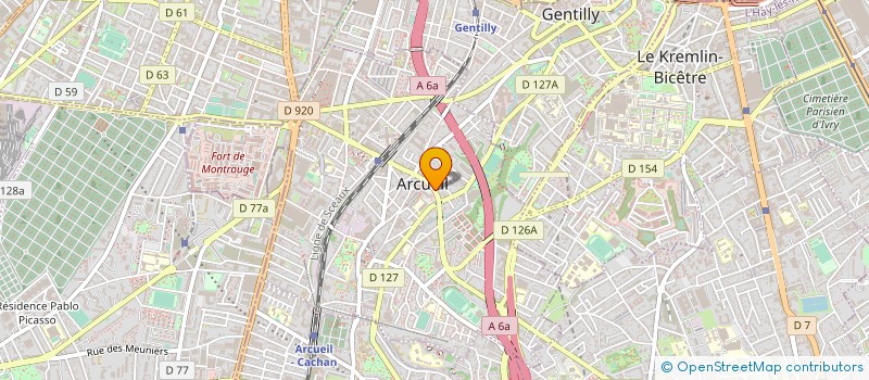 localisation de l'entreprise MONSIEUR ANTONIO LAZO-GRATEROL  ARCUEIL