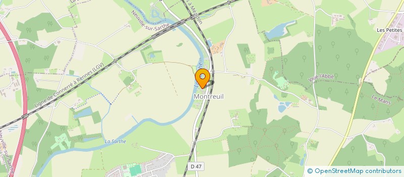 localisation de l'entreprise MONSIEUR ANTONIO LENTI  NEUVILLE-SUR-SARTHE