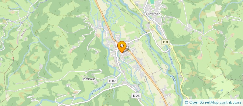 localisation de l'entreprise MONSIEUR ANTONIO LERIDA-CALA  TREBONS