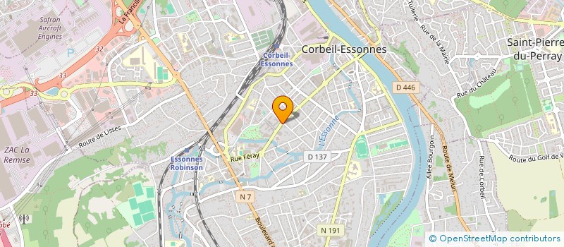 localisation de l'entreprise MONSIEUR ANTONIO LIMA GONCALVES à CORBEIL-ESSONNES