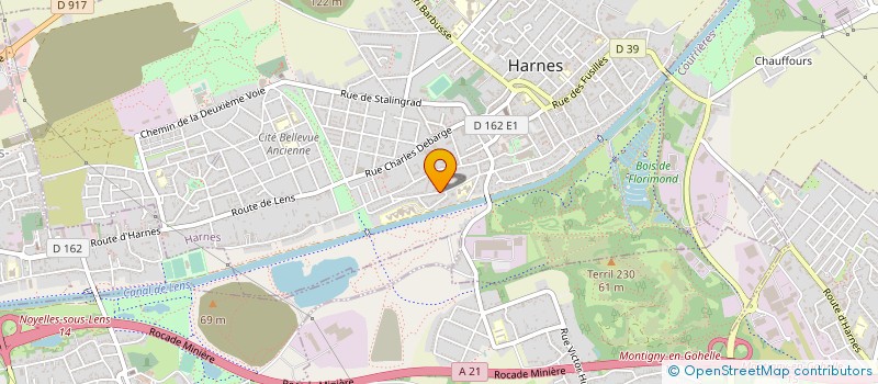 localisation de l'entreprise MONSIEUR ANTONIO LOGOZZO à HARNES