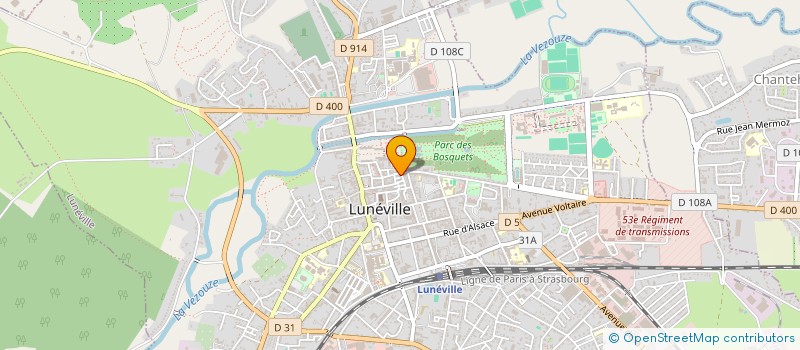 localisation de l'entreprise MONSIEUR ANTONIO LOPES à LUNEVILLE