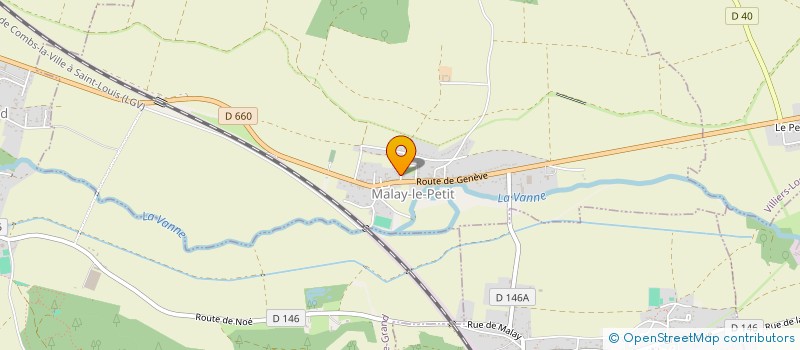 localisation de l'entreprise MONSIEUR ANTONIO LOPES DOS SANTOS  MALAY-LE-PETIT