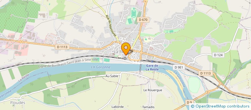 localisation de l'entreprise MONSIEUR ANTONIO LOPES DOS SANTOS à LA REOLE