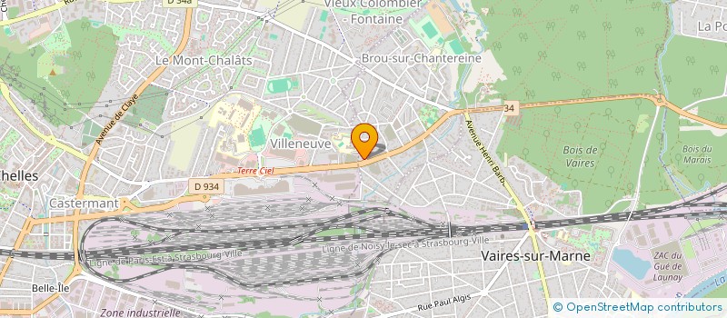 localisation de l'entreprise MONSIEUR ANTONIO LOPES GOMES  BROU-SUR-CHANTEREINE