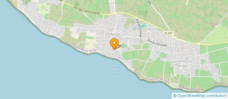 localisation de l'entreprise MONSIEUR ANTONIO LOPES RODRIGUES  SAINTE-MARIE-DE-RE