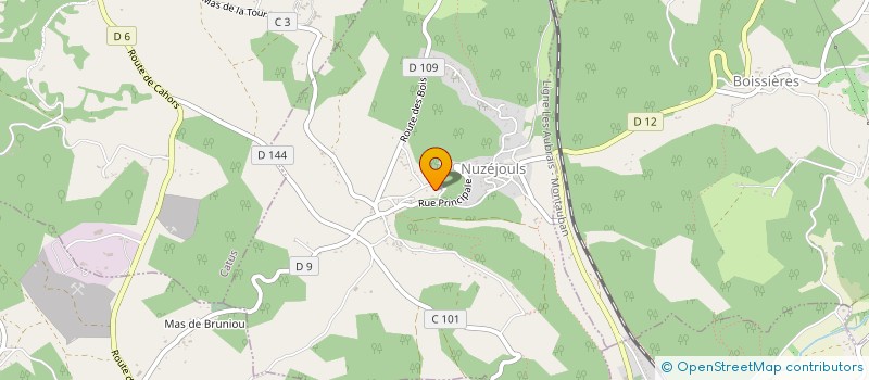 localisation de l'entreprise MONSIEUR ANTONIO LOPES TEIXEIRA  CATUS