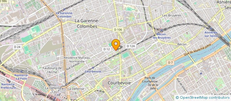 localisation de l'entreprise MONSIEUR ANTONIO LOPEZ à COURBEVOIE