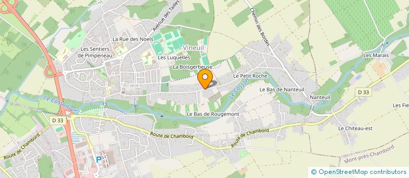 localisation de l'entreprise MONSIEUR ANTONIO LORENZO à VINEUIL