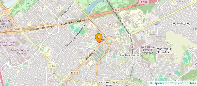 localisation de l'entreprise MONSIEUR ANTONIO LUCATERI COUTINHO à AULNAY-SOUS-BOIS