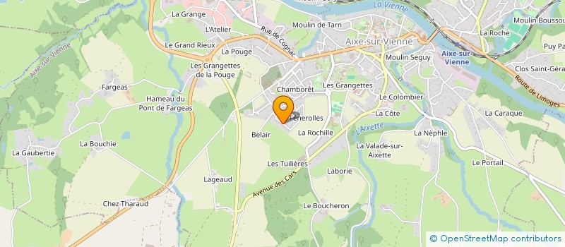 localisation de l'entreprise MONSIEUR ANTONIO LUCAU  AIXE-SUR-VIENNE