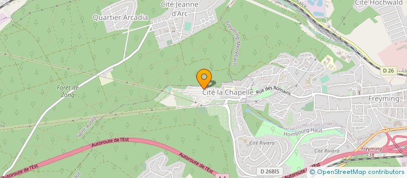 localisation de l'entreprise MONSIEUR ANTONIO MAGGIULLI  HOMBOURG HAUT