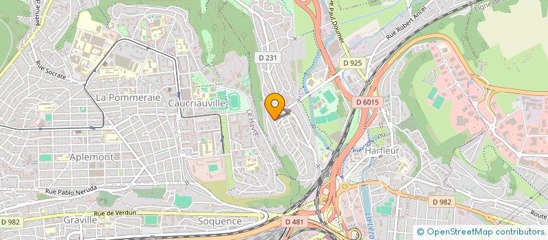 localisation de l'entreprise MONSIEUR ANTONIO MAILLOT à LE HAVRE