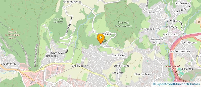 localisation de l'entreprise MONSIEUR ANTONIO MAIONE  EPAGNY METZ-TESSY