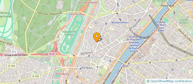 localisation de l'entreprise MONSIEUR ANTONIO MANUEL CARLOS  PARIS