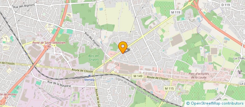 localisation de l'entreprise MONSIEUR ANTONIO MANUEL CARVALHO TEIXEIRA à BASSE-GOULAINE