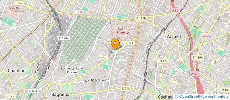 localisation de l'entreprise MONSIEUR ANTONIO MANUEL CUNHA ANDRADE à BAGNEUX