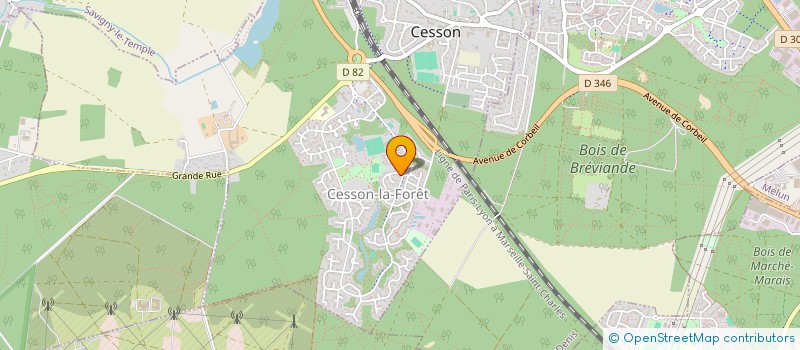 localisation de l'entreprise MONSIEUR ANTONIO MANUEL FERREIRA DA COSTA  CESSON