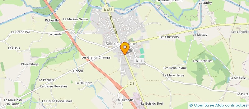 localisation de l'entreprise MONSIEUR ANTONIO MARCO DOS SANTOS COUTINHO à TINTENIAC