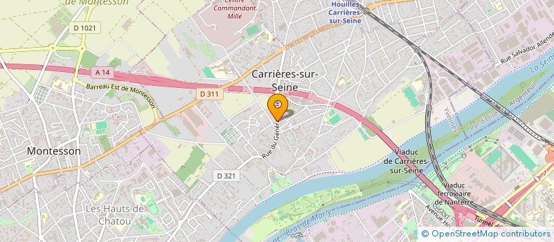 localisation de l'entreprise MONSIEUR ANTONIO MARQUES à CARRIERES-SUR-SEINE