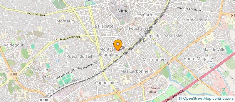 localisation de l'entreprise MONSIEUR ANTONIO MARQUES ALEXANDRE  NIMES