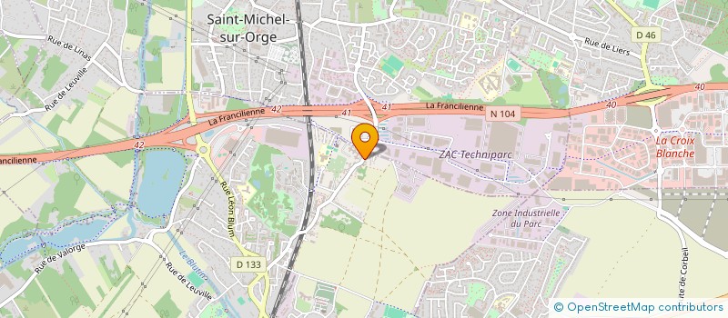localisation de l'entreprise MONSIEUR ANTONIO MARQUES ALVES à BRETIGNY-SUR-ORGE