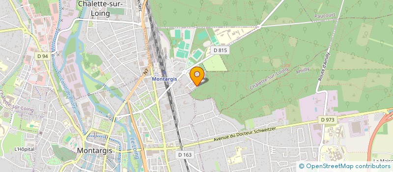 localisation de l'entreprise MONSIEUR ANTONIO MARQUES DOS SANTOS à MONTARGIS