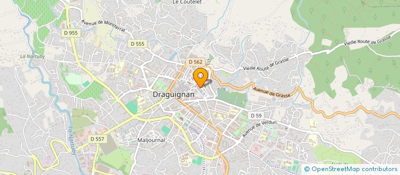 localisation de l'entreprise MONSIEUR ANTONIO MARQUES DUARTE à DRAGUIGNAN