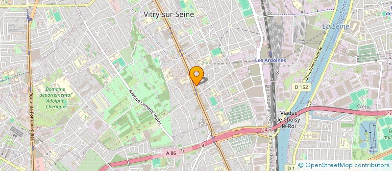 localisation de l'entreprise MONSIEUR ANTONIO MARRAPODI  VITRY-SUR-SEINE