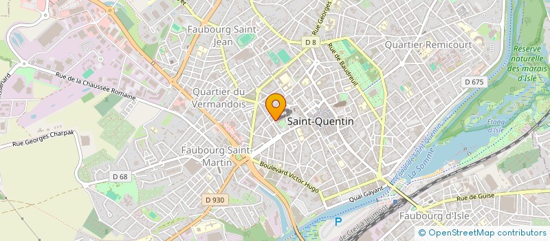 localisation de l'entreprise MONSIEUR ANTONIO MARTINA à SAINT-QUENTIN