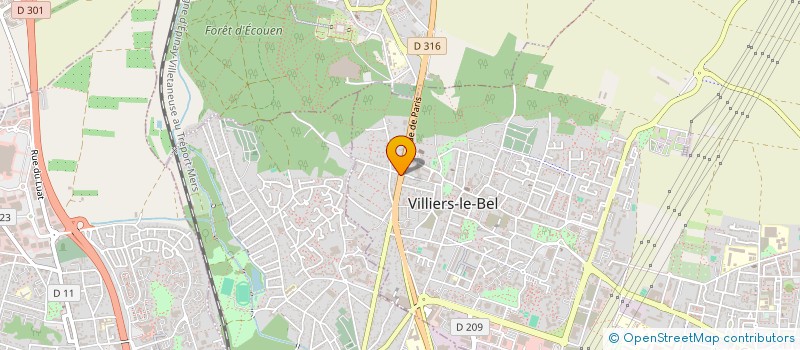 localisation de l'entreprise MONSIEUR ANTONIO MARTINS  VILLIERS-LE-BEL