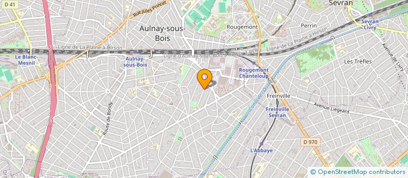 localisation de l'entreprise MONSIEUR ANTONIO MARTINS à AULNAY-SOUS-BOIS