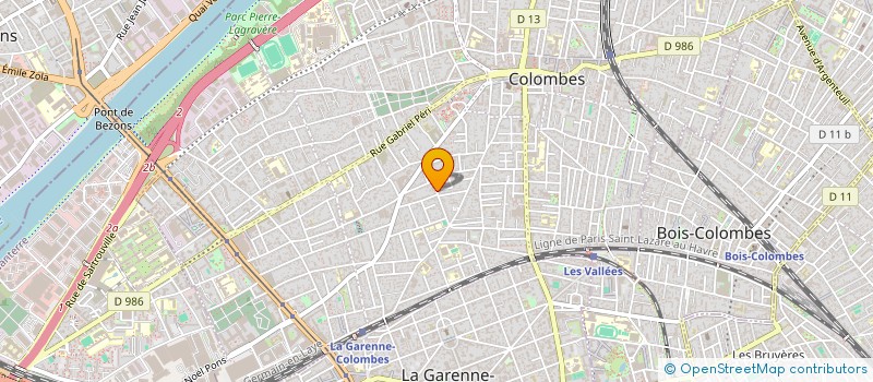 localisation de l'entreprise MONSIEUR ANTONIO MARTINS à COLOMBES