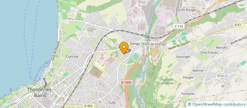 localisation de l'entreprise MONSIEUR ANTONIO MARTINS GONCALVES DA SILVA à THONON-LES-BAINS