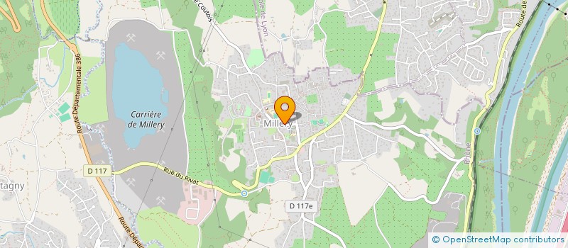 localisation de l'entreprise MONSIEUR ANTONIO MARTINS LOPES  MILLERY