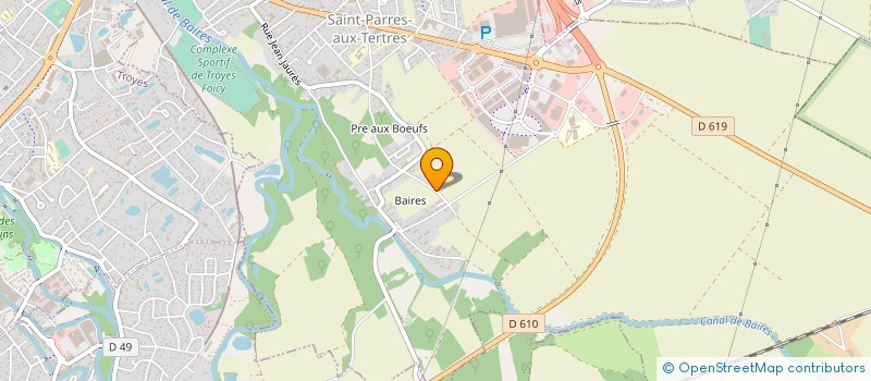 localisation de l'entreprise MONSIEUR ANTONIO MARTINS PEREIRA à SAINT-PARRES-AUX-TERTRES