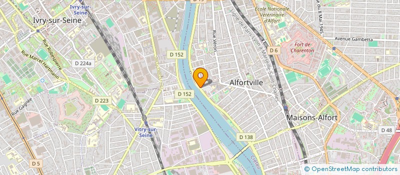 localisation de l'entreprise MONSIEUR ANTONIO MEDEIROS à ALFORTVILLE