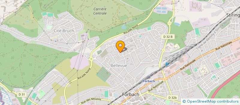 localisation de l'entreprise MONSIEUR ANTONIO MELI  FORBACH