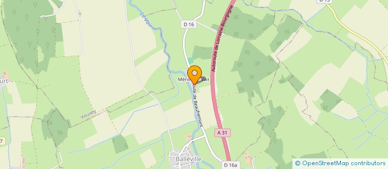 localisation de l'entreprise MONSIEUR ANTONIO MENDES  BALLEVILLE