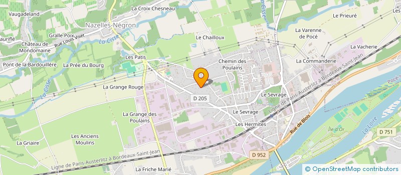 localisation de l'entreprise MONSIEUR ANTONIO MENDES  LE CHAY