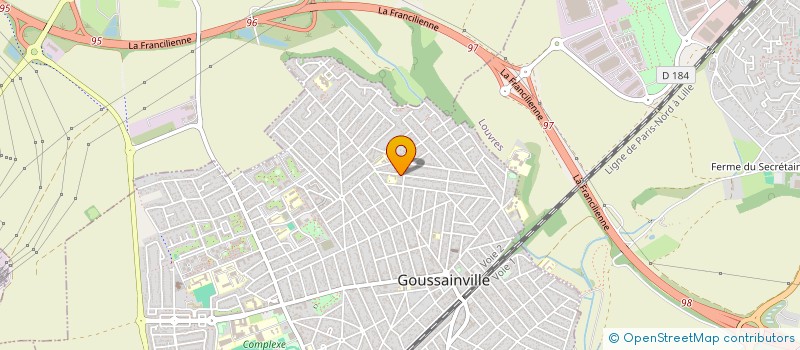 localisation de l'entreprise MONSIEUR ANTONIO MENDES MARTINS LOPES DA COSTA  GOUSSAINVILLE