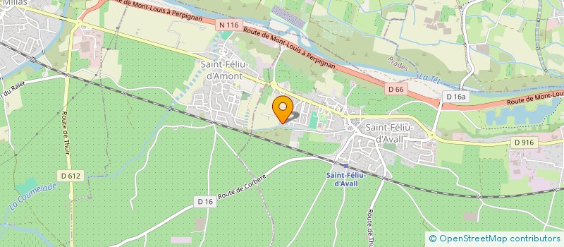 localisation de l'entreprise MONSIEUR ANTONIO MENDOZA MARCOS  SAINT-FELIU-D'AVALL