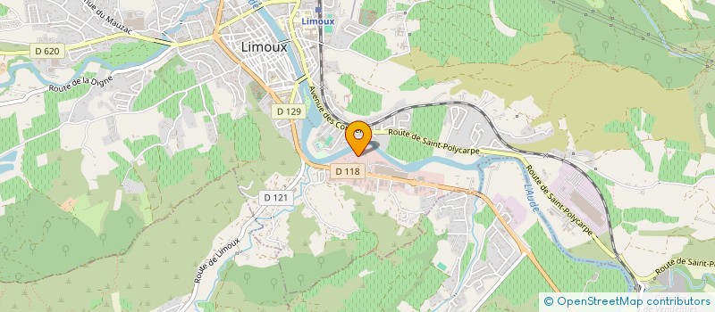 localisation de l'entreprise MONSIEUR ANTONIO MESCUA GALLEGO à LIMOUX