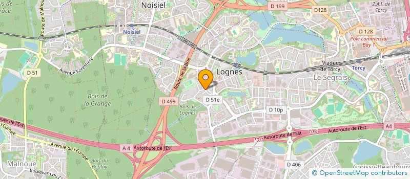 localisation de l'entreprise MONSIEUR ANTONIO MICAELLI à LOGNES