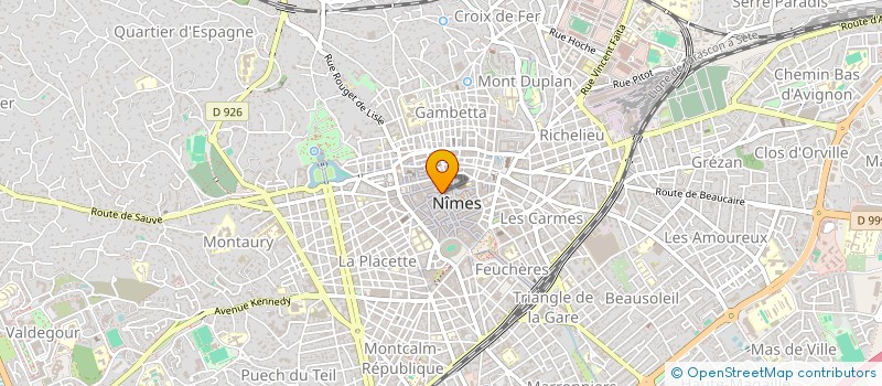 localisation de l'entreprise MONSIEUR ANTONIO MILAZZO à NIMES