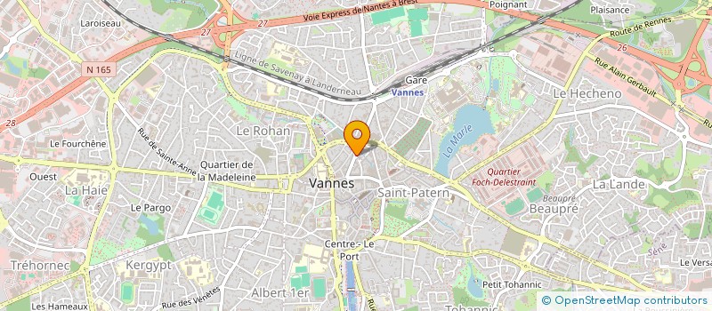localisation de l'entreprise MONSIEUR ANTONIO MIQUEL à VANNES