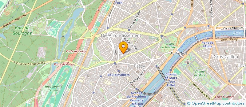 localisation de l'entreprise MONSIEUR ANTONIO MIRANDA VELAZQUEZ  PARIS