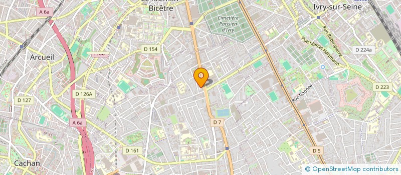 localisation de l'entreprise MONSIEUR ANTONIO MORALES  VILLEJUIF