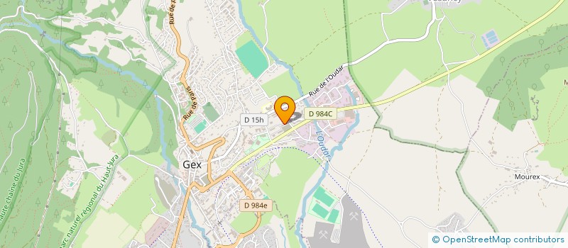 localisation de l'entreprise MONSIEUR ANTONIO MOREIRA DA COSTA  GEX